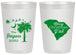 Personalized Christmas 20 oz Frosted Cups - South Carolina | 280083