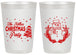 Personalized Christmas 20 oz Frosted Cups - Snowman | 280096