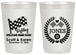 Personalized Wedding 20 oz Frosted Cups - Racing | 289