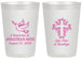 Personalized Baptism 20 oz Frosted Cups - Mi Bautizo | 290004