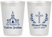 Personalized Baptism 20 oz Frosted Cups - Blessed Day | 290009