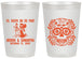 Personalized Wedding 20 oz Frosted Cups - Til Death Do Us Part | 297