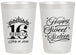 Personalized 16th Birthday 20 oz Frosted Cups - Tiara | 300008