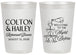 Personalized Rehearsal Dinner 20 oz Frosted Cups - The Night Before | 30007