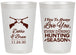 Personalized Wedding 20 oz Frosted Cups - Hunting | 308