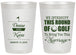 Personalized Wedding 20 oz Frosted Cups - We Interrupt Golf | 309