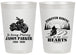 Personalized Memorial 20 oz Frosted Cups - Riding In Our Hearts | 310014