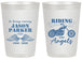 Personalized Memorial 20 oz Frosted Cups - Riding With Angels | 310018
