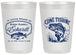 Personalized Memorial 20 oz Frosted Cups - Gone Fishing | 310022