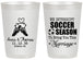 Personalized Wedding 20 oz Frosted Cups - We Interrupt Soccer | 311