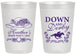 Personalized Derby Day 20 oz Frosted Cups - Down And Derby | 320001