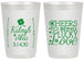 Personalized Wedding 20 oz Frosted Cups - Lucky In Love | 328