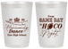 Personalized Homecoming 20 oz Frosted Cups - Gameday To Hoco Night | 330005