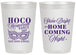 Personalized Homecoming 20 oz Frosted Cups - Hoco Masquerade Dance | 330009