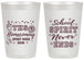 Personalized Homecoming 20 oz Frosted Cups - Spirit Week | 330011