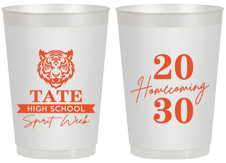 Personalized Homecoming 20 oz Frosted Cups - Hoco Spirit Week | 330015