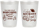 Personalized Homecoming 20 oz Frosted Cups - Spirit Week | 330019