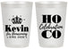 Personalized Homecoming 20 oz Frosted Cups - Hoco King Vote | 330023
