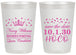Personalized Homecoming 20 oz Frosted Cups - Hoco Queen Vote | 330024