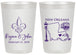 Personalized Wedding 20 oz Frosted Cups - New Orleans | 334
