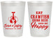 Personalized Wedding 20 oz Frosted Cups - Crawfish Boil | 335