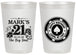 Personalized 21st Birthday 20 oz Frosted Cups - Legal At Last Vegas | 340004