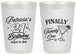 Personalized 21st Birthday 20 oz Frosted Cups - Finally Twenty One | 340008
