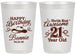 Personalized 21st Birthday 20 oz Frosted Cups - Cowgirl | 340013