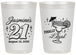 Personalized 21st Birthday 20 oz Frosted Cups - Finally Legal | 340018