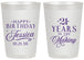 Personalized 21st Birthday 20 oz Frosted Cups - Twenty One Years In The Making | 340023