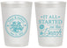 Personalized Wedding 20 oz Frosted Cups - Started On The Beach | 362