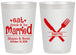 Personalized Wedding 20 oz Frosted Cups - Eat Drink Be Married | 368