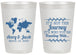 Personalized Wedding 20 oz Frosted Cups - Journey Traveling With | 374