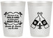 Personalized Wedding 20 oz Frosted Cups - Fleur De Lis | 378