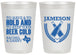 Personalized Wedding 20 oz Frosted Cups - To Have And To Hold | 379