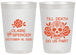 Personalized Wedding 20 oz Frosted Cups - Till Death Do Us Part | 380