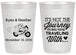Personalized Wedding 20 oz Frosted Cups - Journey Traveling With | 385