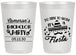 Personalized Bachelor Party 20 oz Frosted Cups - Siesta Fiesta Mexican | 40000