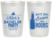 Personalized Bachelor Party 20 oz Frosted Cups - Brews And Boobs | 40022