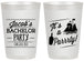 Personalized Bachelor Party 20 oz Frosted Cups - Boat | 40023