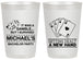 Personalized Bachelor Party 20 oz Frosted Cups - Las Vegas | 40025