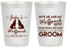 Personalized Bachelor Party 20 oz Frosted Cups - Wolfpack | 40036