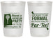 Personalized Bachelor Party 20 oz Frosted Cups - Golf Par Tee | 40043