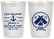 Personalized Bachelor Party 20 oz Frosted Cups - Anchor | 40054