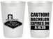 Personalized Bachelor Party 20 oz Frosted Cups - Las Vegas | 40056