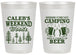 Personalized Bachelor Party 20 oz Frosted Cups - Camping | 40091