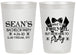 Personalized Bachelor Party 20 oz Frosted Cups - Forma | 40098
