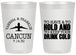 Personalized Wedding 20 oz Frosted Cups - To Have And To Hold | 408