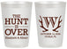 Personalized Wedding 20 oz Frosted Cups - Monogram | 442