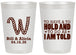 Personalized Wedding 20 oz Frosted Cups - To Have And To Hold | 449